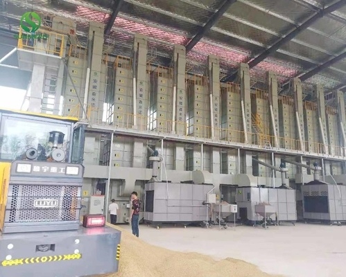 Cinza totalmente automático de Paddy Grain Dryer Multi Purpose 30T