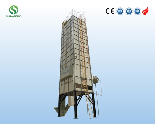 3kW 22T que recircula secador de grão misturado do fluxo do secador de grão para o armazenamento