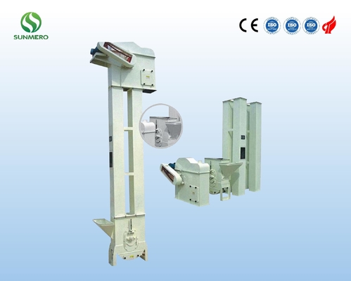 elevador de cubeta vertical da grão da maquinaria da grão de 0.75Kw 220V para o moinho de arroz