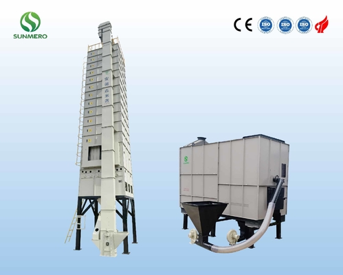 120 toneladas/grupo Paddy Grain Dryer Machine Multipurpose para moleiros do arroz