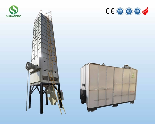120 toneladas/grupo Paddy Grain Dryer Machine Multipurpose para moleiros do arroz