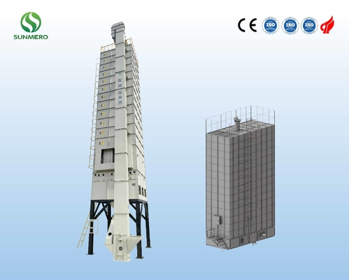 15T Paddy Dryer Machine For Paddy que seca o centro antes de moer do arroz