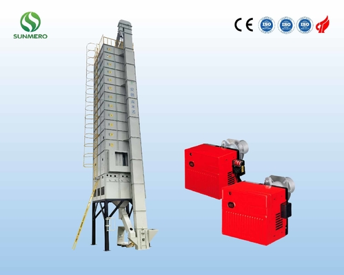 Baixa temperatura que circula 20 moleiros do arroz de Ton Mixed Flow Dryer For
