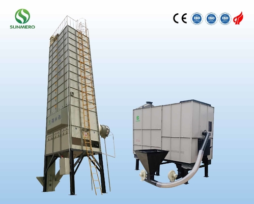 Aço de Ton Wheat Grain Dryer Stainless da aprovação 22 do CE para o armazenamento da grão