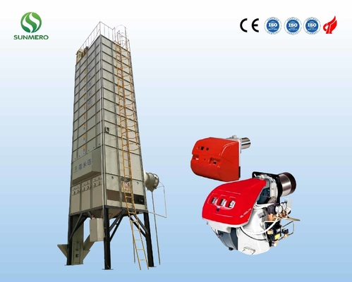 Paddy Grain Dryer multifuncional, secador de grão do fluxo transversal para o processamento do arroz