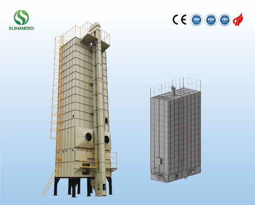 moleiros mais secos de Paddy Dryer Machine For Rice da máquina do milho de 150tons 380V