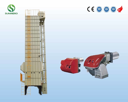 220V vestem - Paddy Grain Dryer resistente, secador mecânico 15T do arroz para o trigo
