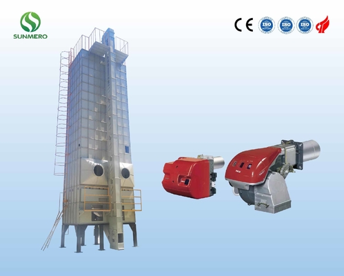 220V vestem - Paddy Grain Dryer resistente, secador mecânico 15T do arroz para o trigo