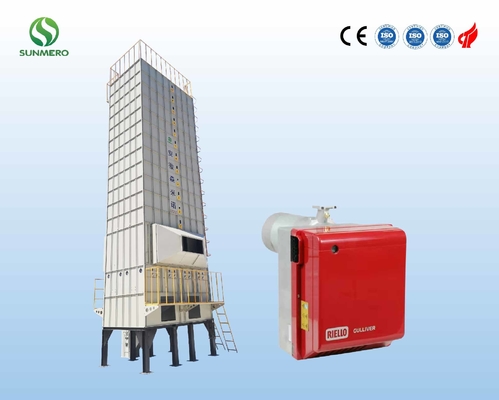 Baixa temperatura que circula a aprovação de Paddy Grain Dryer ISO9001 para o milho
