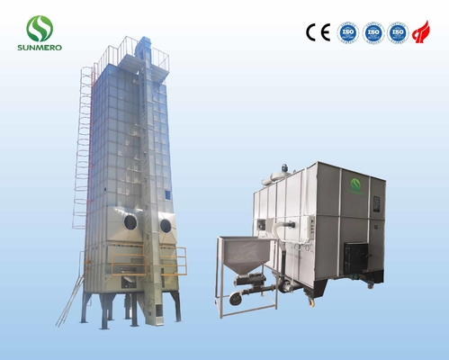 Verticais misturados fluem o equipamento de processamento 50tons/Batch do arroz do secador de grão