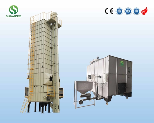 Verticais misturados fluem o equipamento de processamento 50tons/Batch do arroz do secador de grão