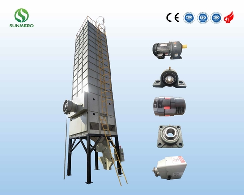 equipamento multifuncional de 15T Paddy Dryer Machine Large Farm para o trigo