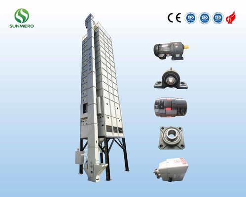 Baixa temperatura que circula 20 moleiros do arroz de Ton Mixed Flow Dryer For