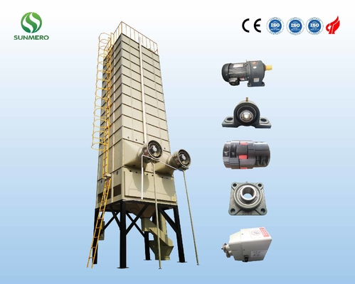 Eficiência certificada ISO18001 de 22T Paddy Grain Dryer High Drying