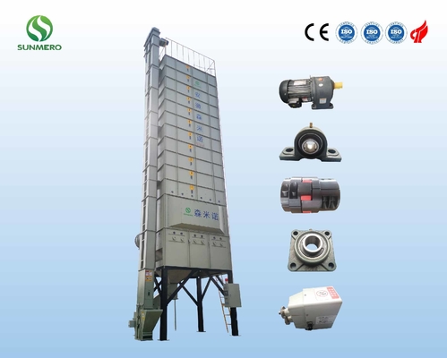 ISO9001 certificou a máquina de processamento do arroz 22T para Paddy Drying