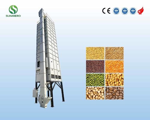 Secador de grão industrial de múltiplos propósitos vertical mecânico de 15 toneladas