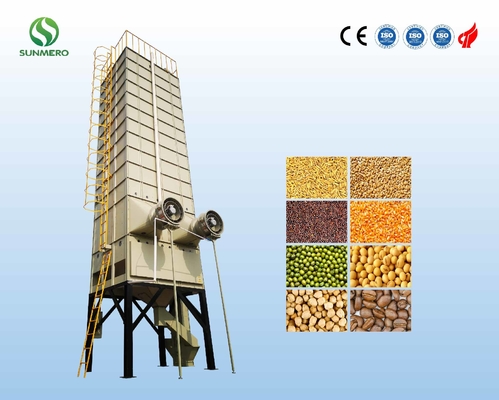 ISO9001 certificou a máquina de processamento do arroz 22T para Paddy Drying