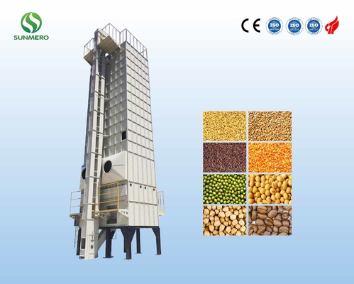 Secador de grão vertical totalmente automático de 30 toneladas pelo grupo para a planta da farinha de trigo