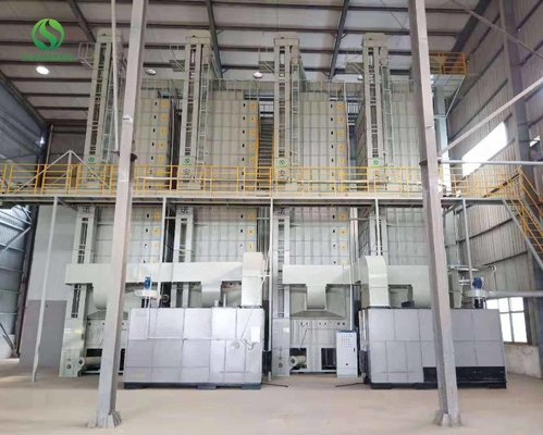 secador mecânico de circulação vertical de 15 toneladas para a automatização alta do milho