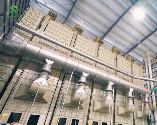 Tipo de grupo máquina mais seca de circulação da grão, secador misturado do fluxo para o trigo