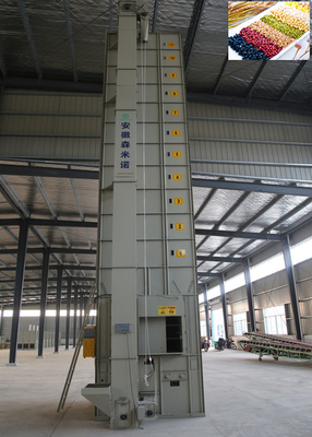 eficiência de secagem alta dos secadores do grupo do milho do fluxo 5.5kW transversal de 15 toneladas