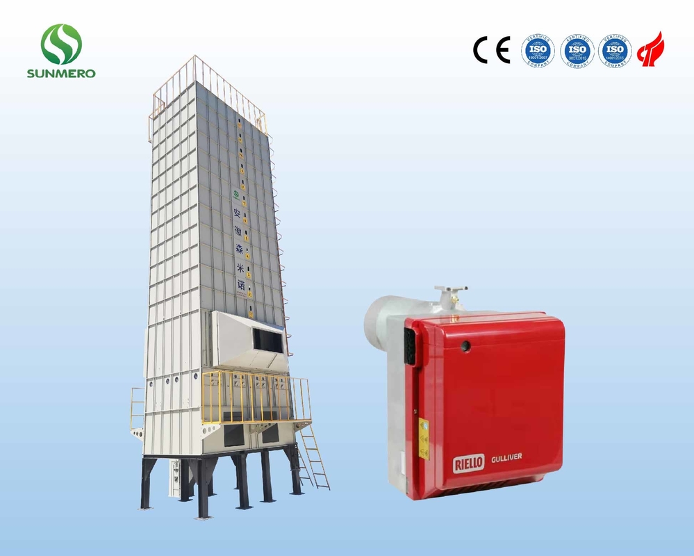 Baixa temperatura que circula a aprovação de Paddy Grain Dryer ISO9001 para o milho