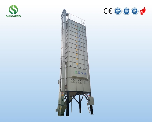 Equipamento de processamento inteligente 10T do arroz da máquina de secagem do cereal 15T