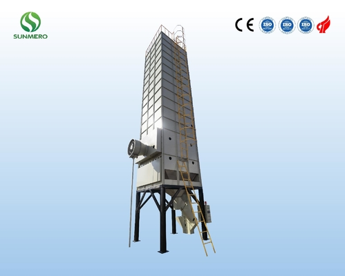 Secador de grão industrial de múltiplos propósitos vertical mecânico de 15 toneladas