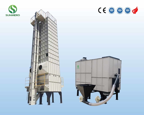 fornalha eficiente da casca do arroz da energia 135kg/h para o grupo que recircula o centro da secagem de grão