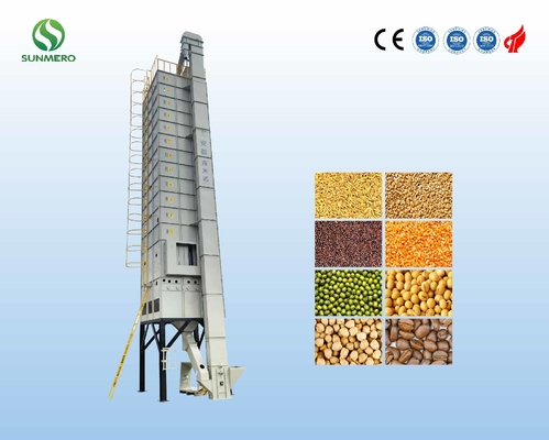 secador de grão de aço inoxidável do arroz 380V para a fábrica de tratamento da grão do arroz de Indonésia