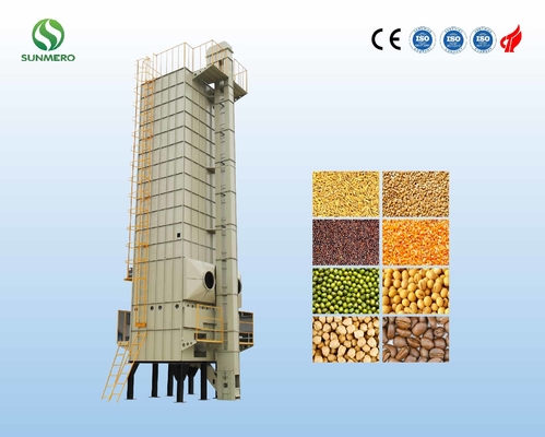 recirculação de 30 toneladas do equipamento agrícola da agricultura da máquina de secagem do cereal de SUNMERO